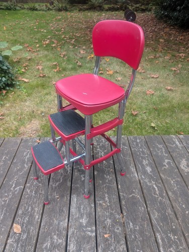 Sedia sgabello vintage cosco - sedia,