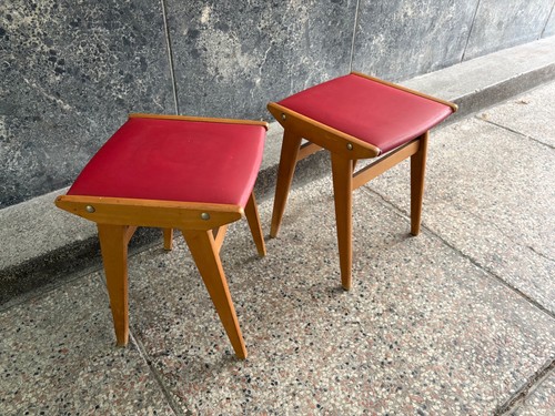 Coppia sgabelli vintage - di,