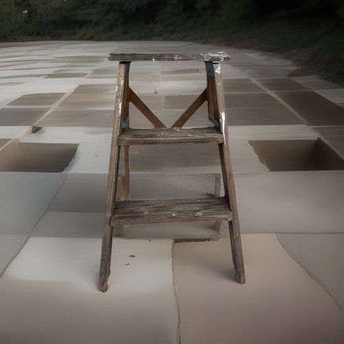 Sgabello antico vintage